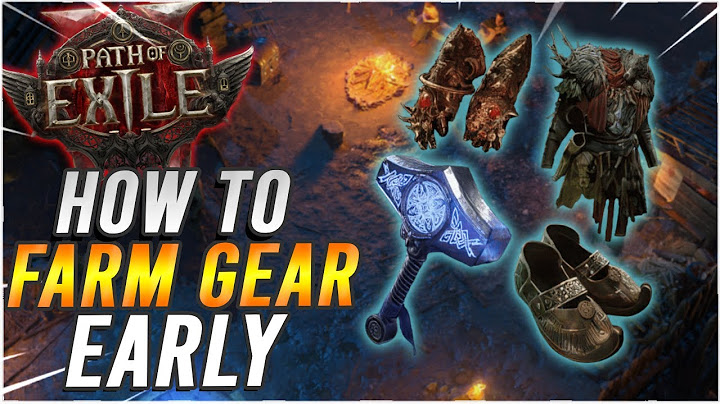 Path of Exile 2 EARLY GEAR FARMING GUIDE Early Access!