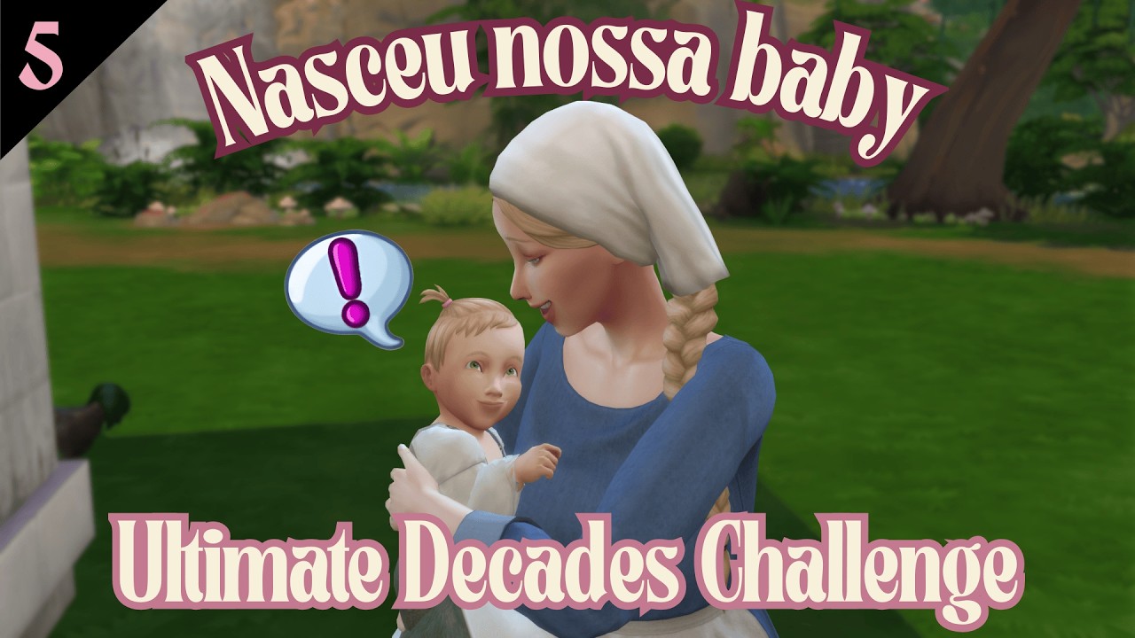 NASCE UMA TAYLOR 👧 |  DECADES CHALLENGE 1314 SIMS 4 (PARTE 5)