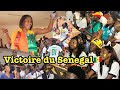 Ambiance  saint michel ucao apres la victoire du senegal vs cameroun  la joie des sngalais