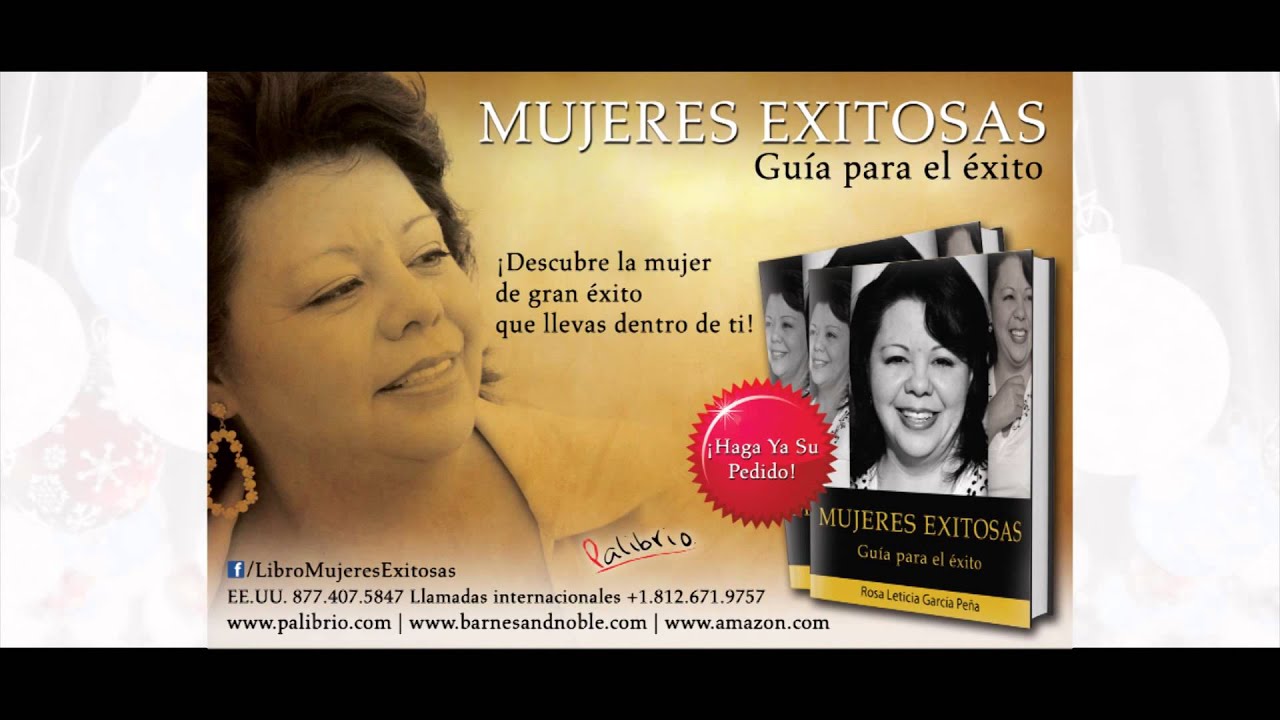Libro "MUJERES EXITOSAS" El mejor regalo para esta Navidad! - YouTube