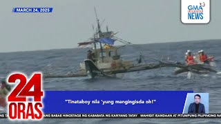 CCG blocks Philippines' distribution of relief to Filipino fishermen near Panatag Shoal | 24 Oras