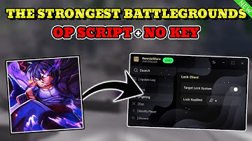 *NO KEY* The Strongest Battlegrounds Script (AIMLOCK, ESP, ANTI-SLOW & MORE) 2025