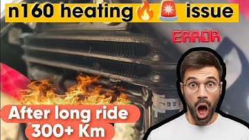 New 2024 Pulsar N160 || Engine heating issues 😱😮 || Engine review after 300+ km ride 🔥#n160 #n250