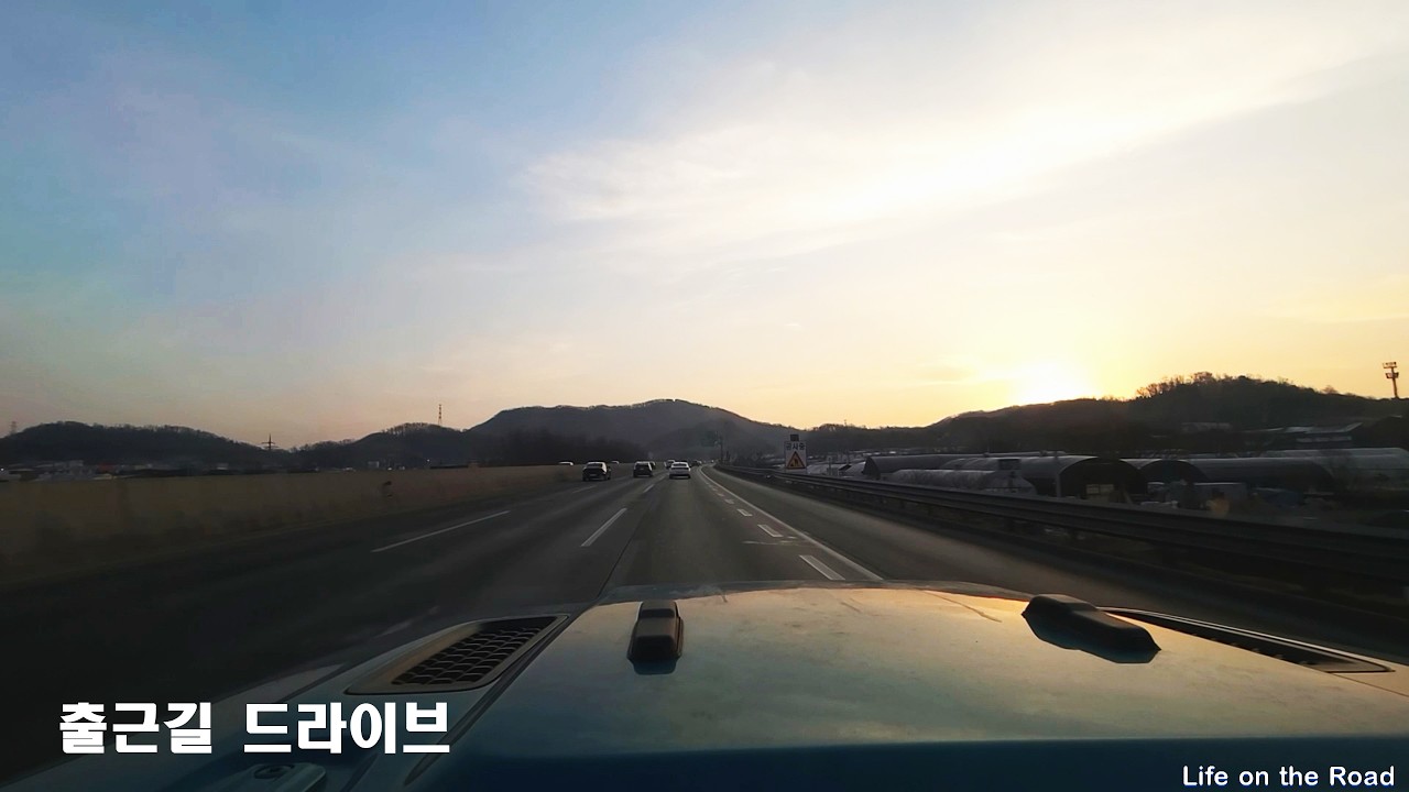 출근길 드라이브 / Morning Drive to Work / 4K