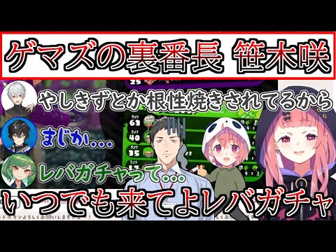 裏での悪党っぷりを話し、アクシアとひすぴを唖然とさせる葛葉と裏番長笹木【笹木咲/葛葉/アクシア・クローネ/北小路ヒスイ/にじさんじ/切り抜き】