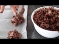 Enjambres de cereales con chocolate