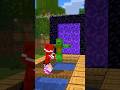 HELP Girl Hole In The Wall - MAIZEN Minecraft Animation #shorts