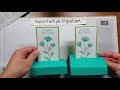 #76 VIDEO Flowers of Friendship Trophy card tutorial with pictures and video