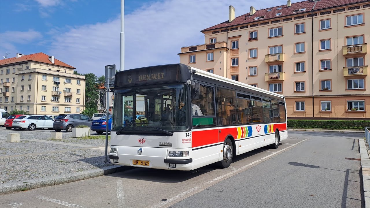 Autobus Renault Citybus 12M ev.č. 149 na lince 6