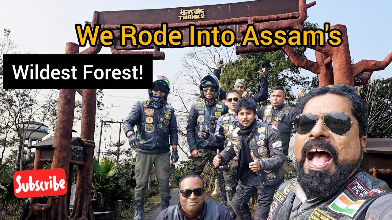 Поездка по дикой природе! Поездка по джунглям Дихинг Паткай | Мотоциклетный клуб 60 км Порт-Харко...