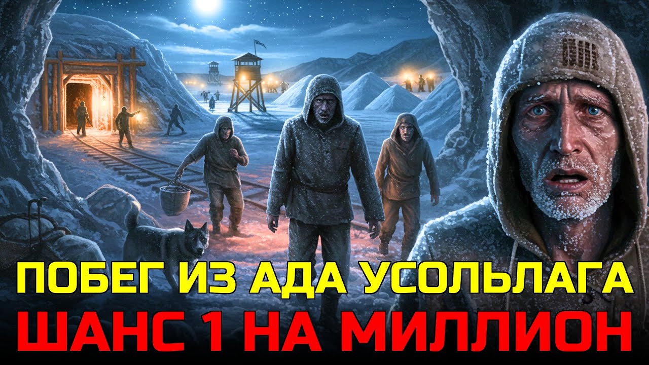 ⚡ Побег из Усольлага: история, в которую трудно поверить