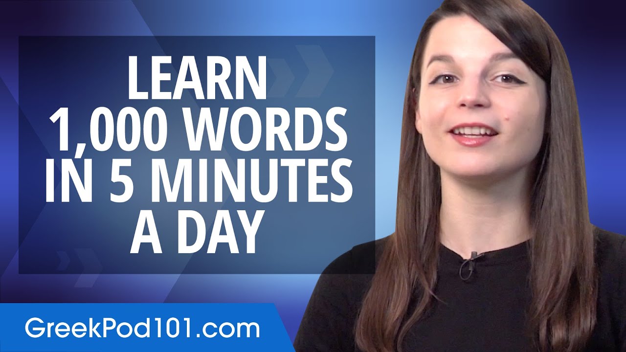 How to write 1,000 Greek Words in a 5 Minutes a Day
