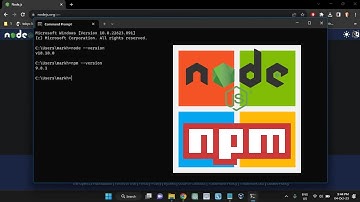 How to Install Node.js and npm on Windows
