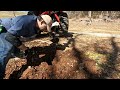 Chicken Mega Coop Build: Day 1 - Planning and digging holes