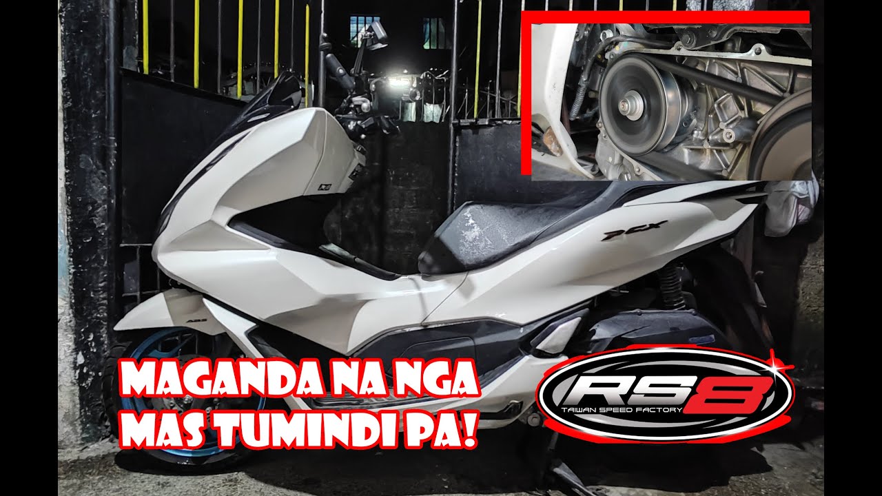 Tuning Washer sa PCX 160. Mas pinaganda ang performance ng RS8! Pls read description #honda #pcx160