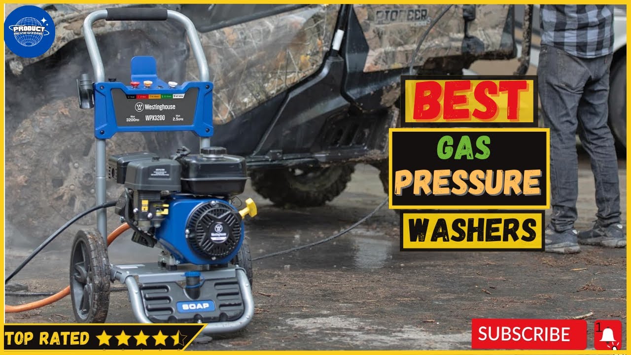 Best Gas Pressure Washers of 2025 – Top 5 Picks & Reviews - YouTube