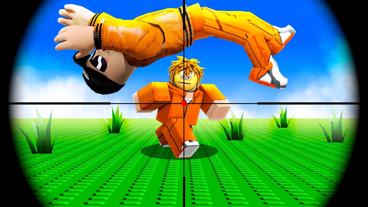 Escapa del Francotirador en Roblox...