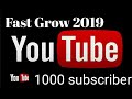 How To 2019 My Tips You Tube Grow on You Tube Channel Grow Subsceibers
