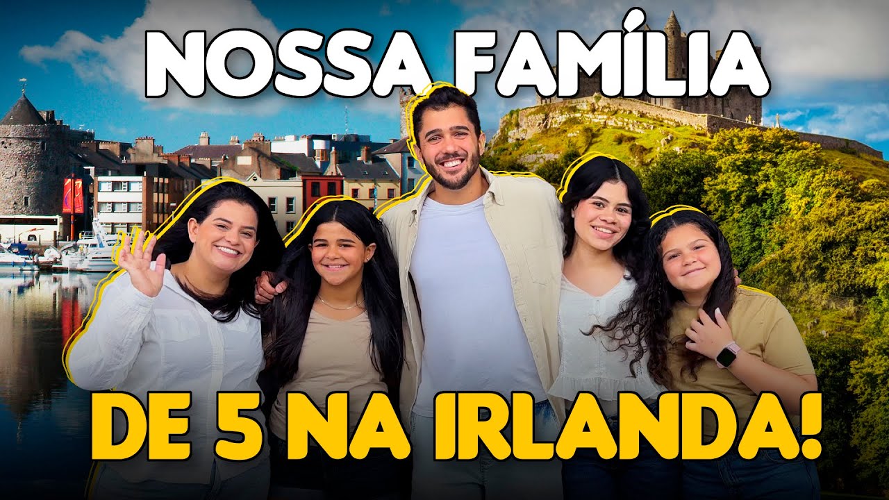 TROUXEMOS TODA A FAMÍLIA PRA IRLANDA: Quanto Custa Viver aqui?