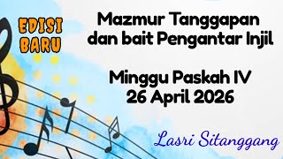Mazmur Tanggapanedisi Baru  Minggu Paskah  Iv  26 April 2026  Lasri Sitanggang