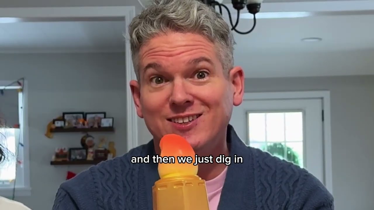 Вирусное видео с ароматным манговым мороженым #китайскаякухня