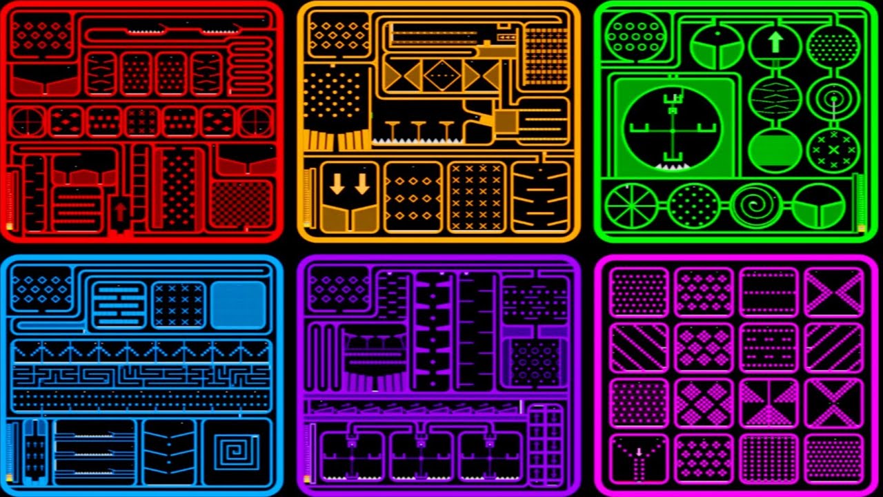 The Six Colors Race Tournament! - Marble Race Tournament In Algodoo