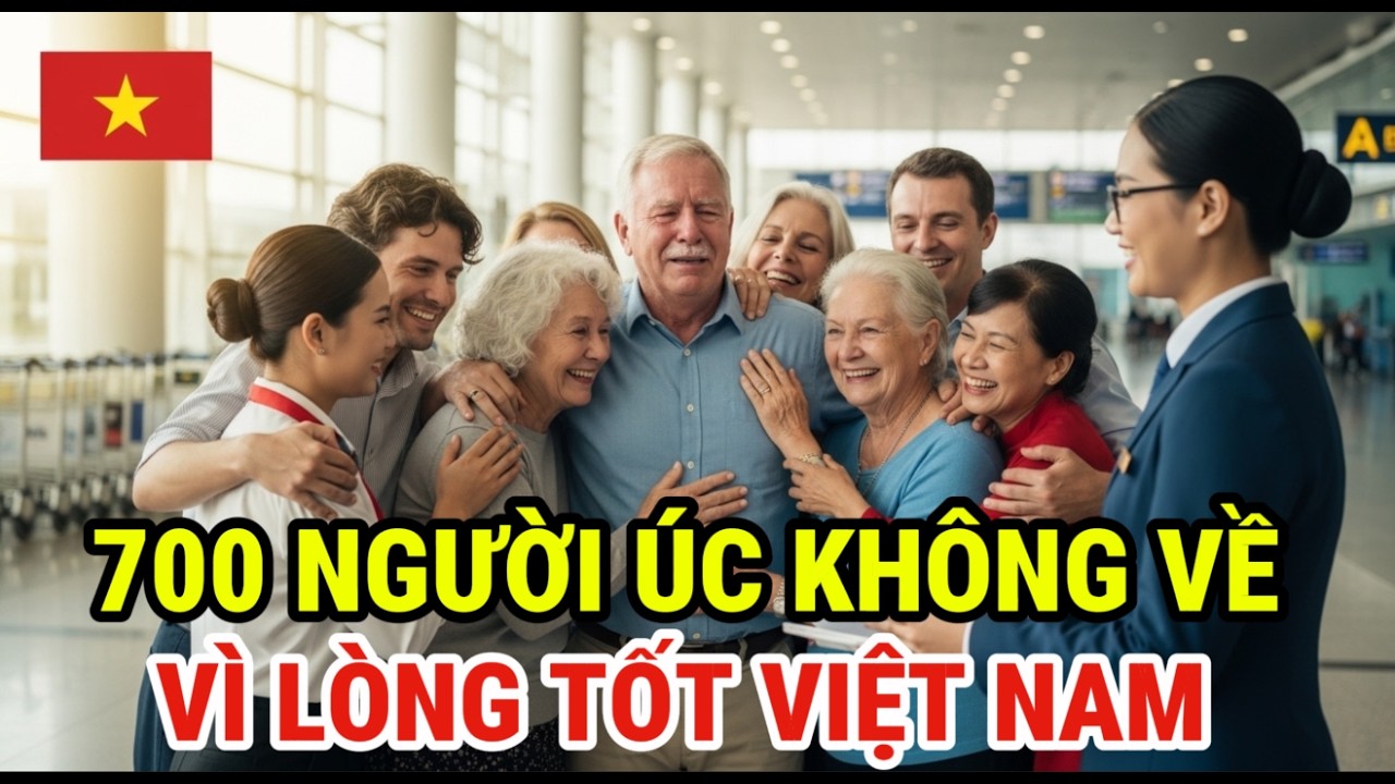 Việt Nam khiến thế giới lặng im!700 người Úc ở lại vì tấm lòng không toan tính,xem cuối rơi nước mắt