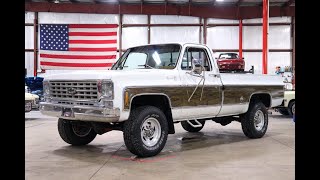 1976 Chevrolet K-20 4X4 Camper Special For Sale - Walk Around