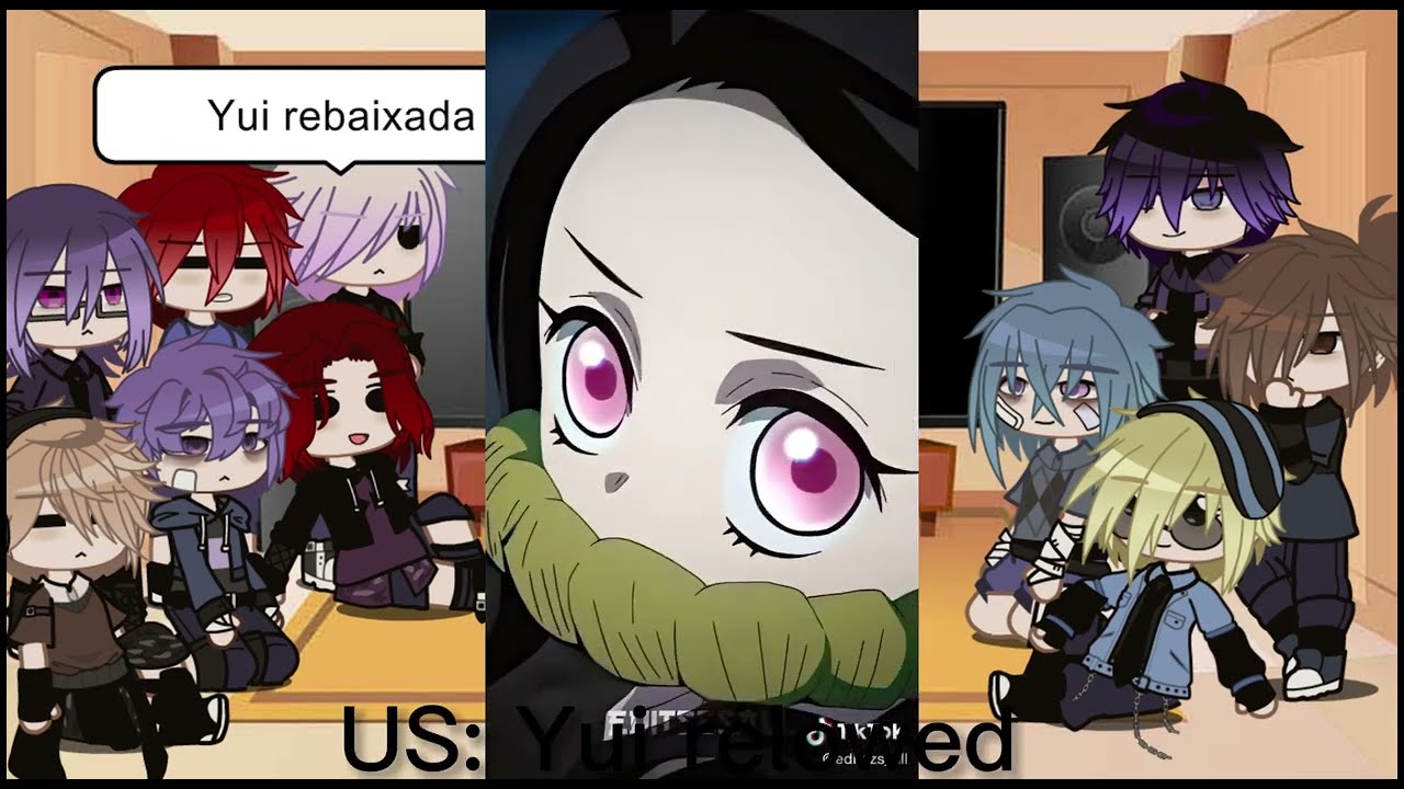 {Diabolik lovers}react Yui as Nezuko