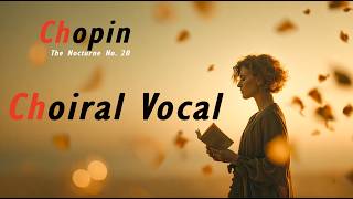 Chopin | Nocturne No. 20 |  music from The Pianist(movie)|  Lyric And Choral vocal | East West Music