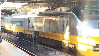 E657系カツK2編成フレッシュひたち黄(イエロージョンキル)塗装上野駅発車