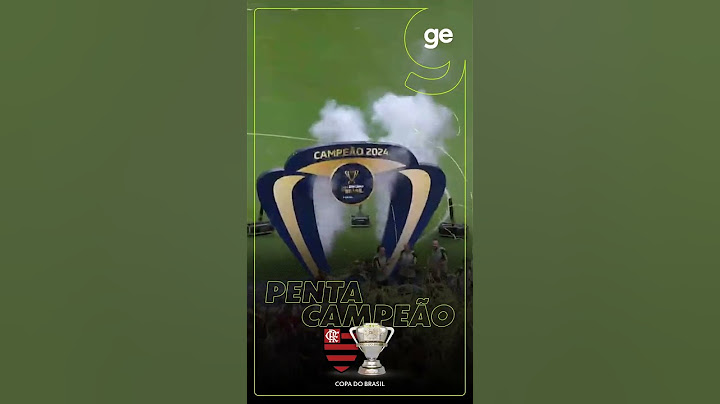 FLAMENGO É CAMPEÃO DA COPA DO BRASIL 2024 |  #shorts | ge.globo