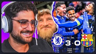 ANTON IM FULL BRUCH!😂 Chelsea vs Barcelona - StadionvloG🏟️