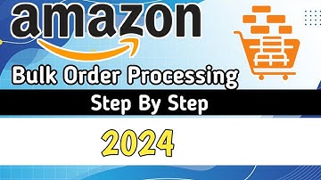 amazon bulk order processing  | Simple Steps for Multiple Order Process on Amazon in Hindi