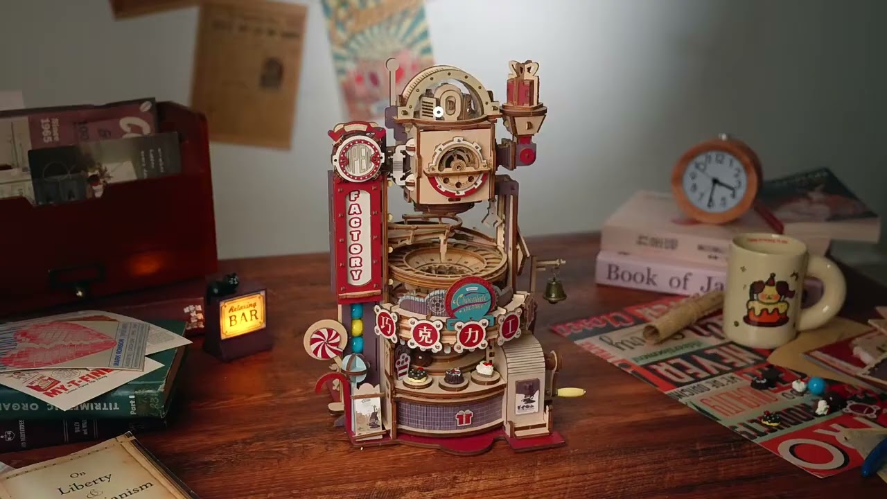 Step into a world of sugary delight with the DIY Chocolate Factory
