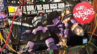 HGUC MS-09 DOM / MS-09R RICK DOM - Mobile Suit Gundam (out of box assembly)