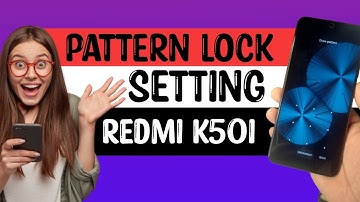 how to set pattern lock in redmi k50i ! redmi k50i me pattern lock kaise lagaye ! pattern lock redmi