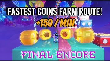 150+ coins in 1 minute farming route - Astro Bot