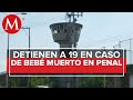 Ascienden a 19 personas detenidas por el hallazgo del bebé muerto dentro del penal de Puebla