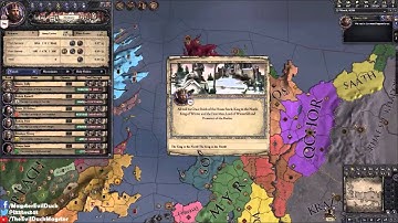 Crusader Kings 2: A Game of Thrones - 1: The king in the Norf!