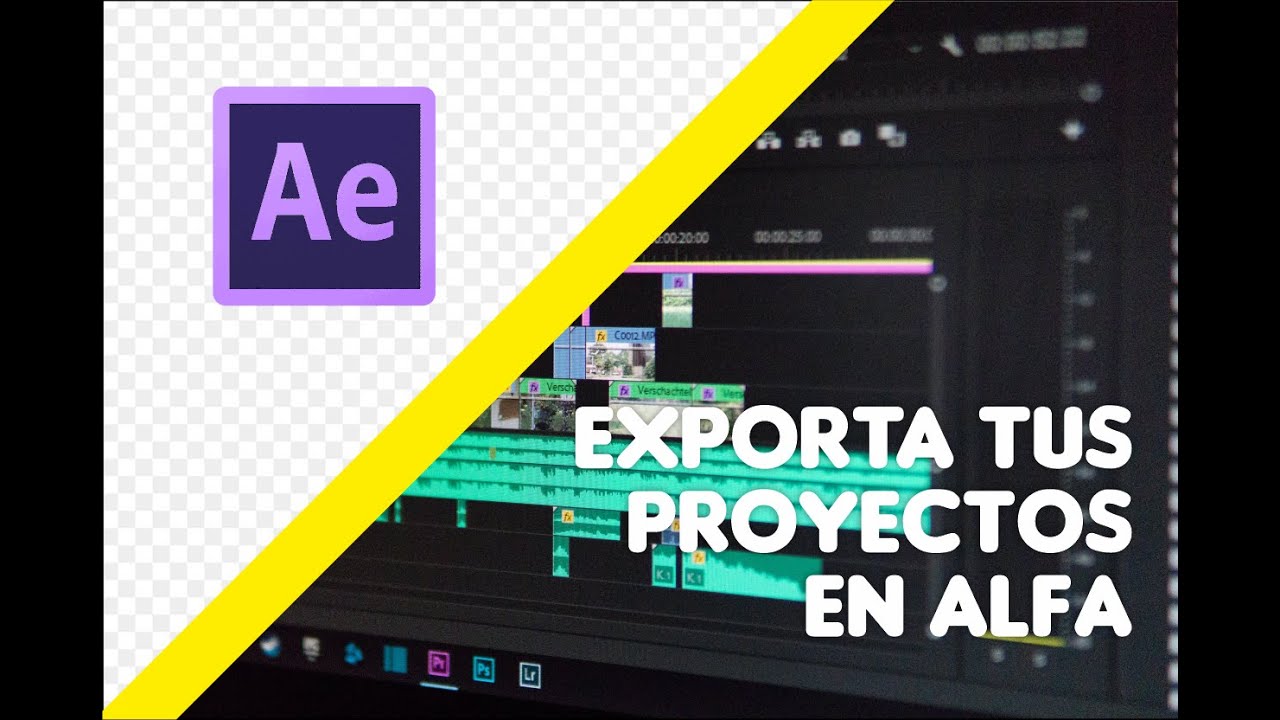 Exportar Video Sin Fondo After Effects