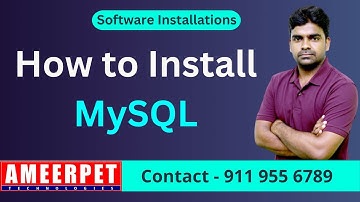 MySQL Database Installation | Ameerpet Technologies | By Srinivas