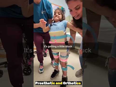 See how a baby girl recovers through HKAFO | Hip Knee Ankle Foot Orthosis Explained