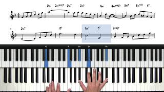"In A Sentimental Mood" Piano Tutorial: Minor Chords & Progressions