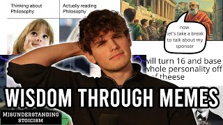 Taking Philosophy Memes Too Seriously