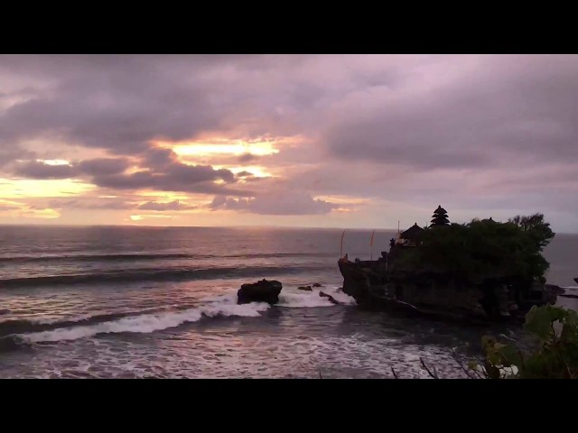 Tanah Lot Temple sunset time-lapse class=