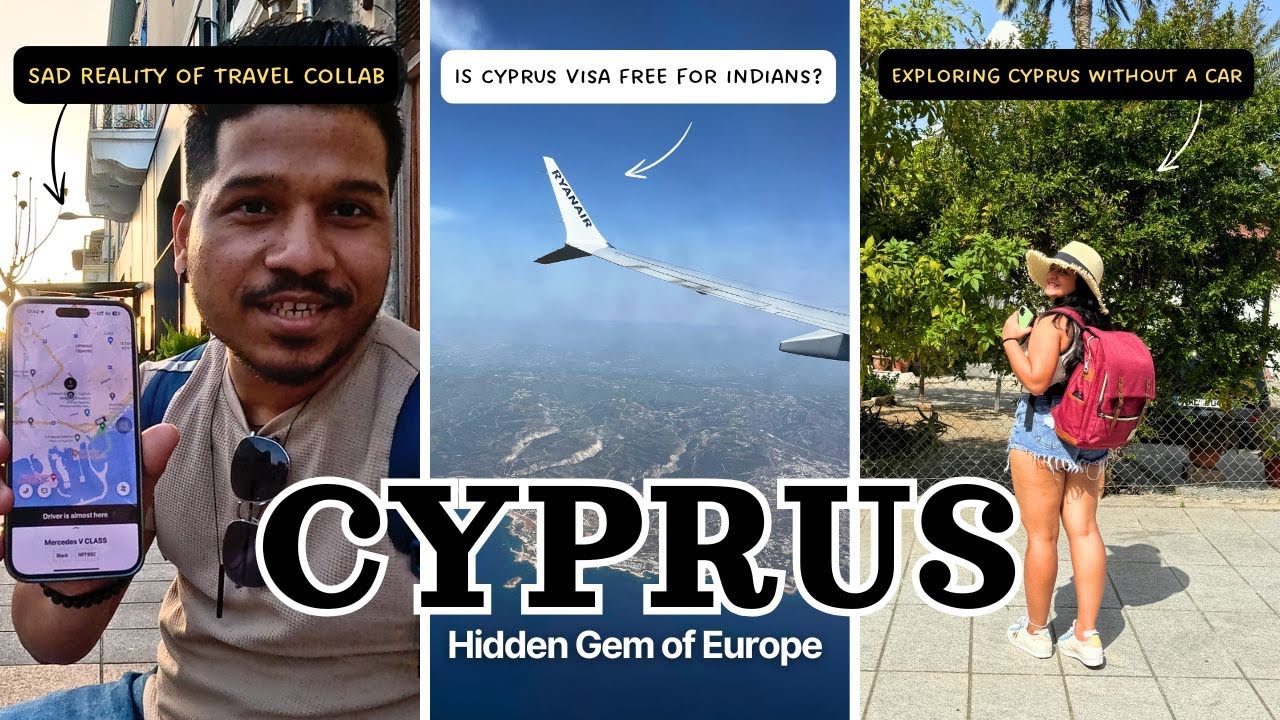 Why You NEED To Visit CYPRUS | Figuring out Cyprus Public Transport | Cyprus Travel Vlog In Hindi