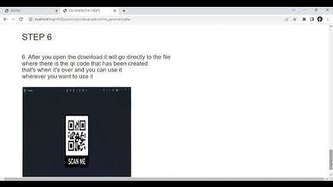 QR CODE ATTENDANCE SYSTEM