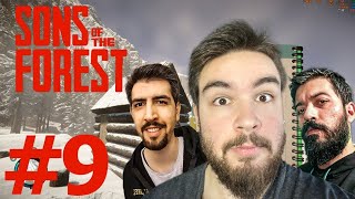 EVE SALDIRIYORLAR! | Sons of The Forest #9 W/ @pintipandaYT @Quanaril