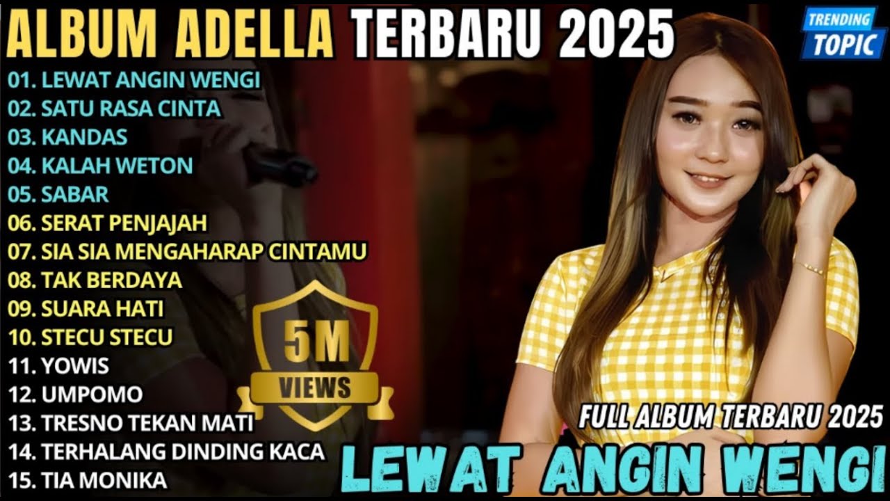 LEWAT ANGIN WENGI - SATU RASA CINTA || DIFARINA ADELLA || PRATAMA RECORD FULL ALBUM TERBARU 2025